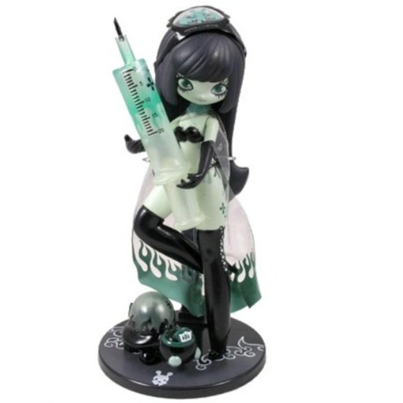 Rare Mint Night Green Junko Mizuno Miznotic Fantasy Vinyl Figure - Picture 1 of 16